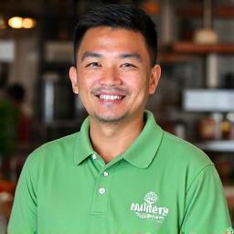 Potret David Lee, Ketua Barista & Juicer Mutiara Buah Bar